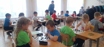 ХIII муниципальный турнир по шашкам среди детских садов города.